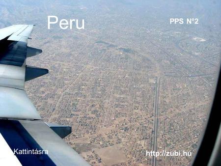 Peru PPS N°2 Kattintásra  Lima főtér.