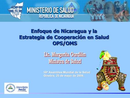 Enfoque de Nicaragua y la Estrategia de Cooperación en Salud OPS/OMS OPS/OMS Enfoque de Nicaragua y la Estrategia de Cooperación en Salud OPS/OMS OPS/OMS.