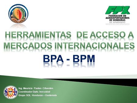 Herramientas de Acceso A Mercados Internacionales BPA - BPM