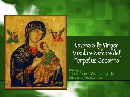 San Alfonso: Las Glorias de María