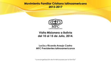 Movimiento Familiar Cristiano latinoamericano