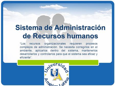 Sistema de Administración de Recursos humanos
