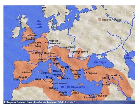 El Imperio Romano bajo el poder de trajano d C