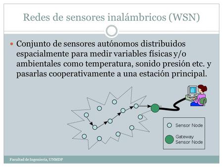 Redes de sensores inalámbricos (WSN)