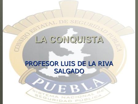 PROFESOR LUIS DE LA RIVA SALGADO