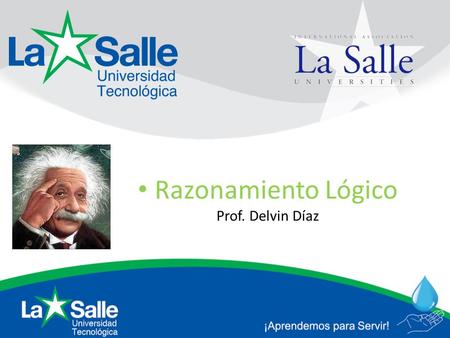 Razonamiento Lógico Prof. Delvin Díaz.