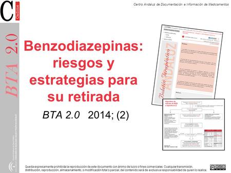BTA  2.0 Centro Andaluz de Documentación e Información de Medicamentos