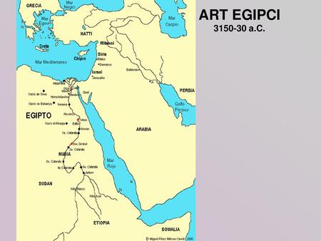 ART EGIPCI 3150-30 a.C..