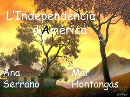 L’Independència d’Amèrica