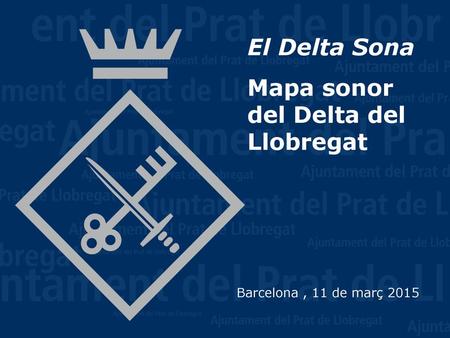 Mapa sonor del Delta del Llobregat