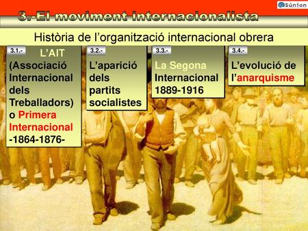 3.-El moviment internacionalista