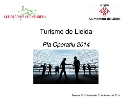 Turisme de Lleida Pla Operatiu 2014