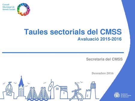 Taules sectorials del CMSS Avaluació