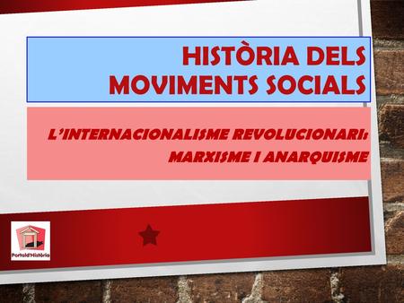 Història dels moviments socials