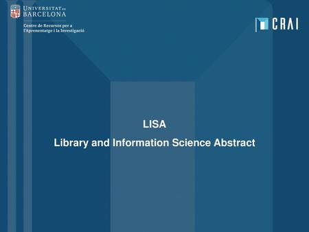 Library and Information Science Abstract
