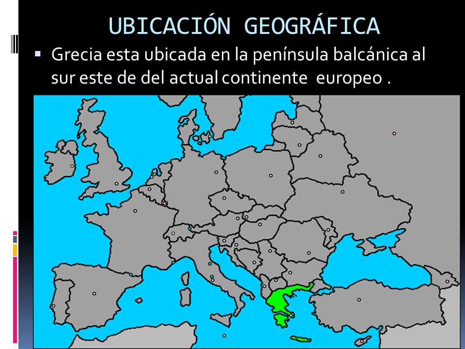 Resultado de imagen para ubicacion geografica de grecia