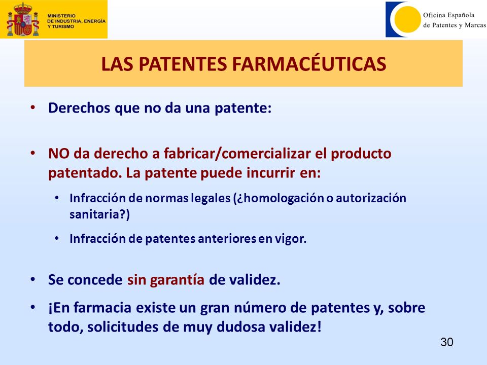 Seminario sobre Patentes Químicas y Farmacéuticas - ppt Seminario sobre Patentes Químicas y Farmacéuticas - ppt