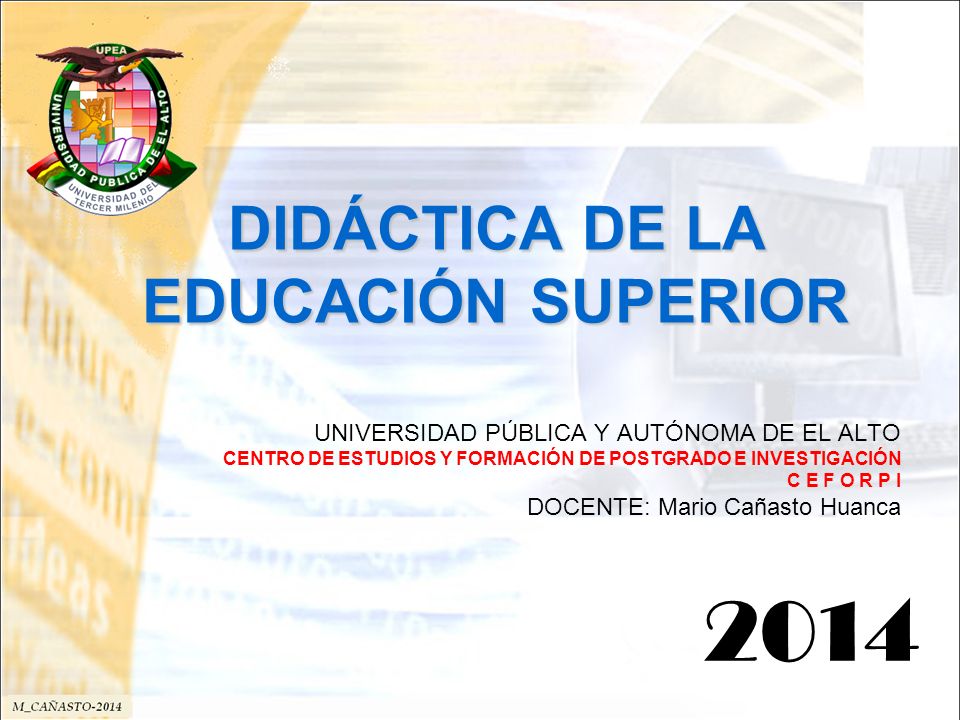 Resultado de imagen para didactica de la educacion superior