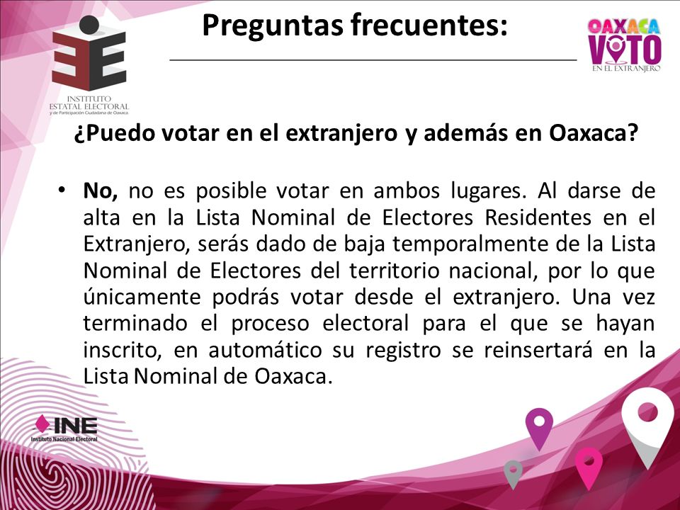 Lista Nominal De Electores 2016 Que Es Estoy En La | voto en el extranjero elecci 243 n para gobernador a oaxaca Lista Nominal De Electores 2016 Que Es Estoy En La | voto en el extranjero elecci 243 n para gobernador a oaxaca
