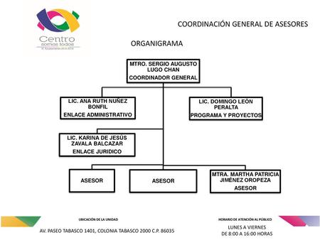 COORDINACIÓN GENERAL DE ASESORES