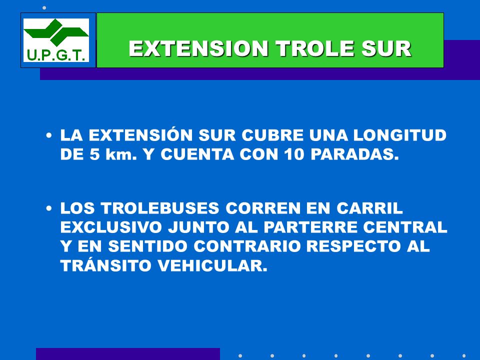 alimentadores trole dando prioridad al transporte p 218 blico ppt descargar alimentadores trole dando prioridad al transporte p 218 blico ppt descargar