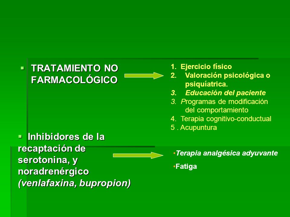Bupropion y venlafaxina Bupropion y venlafaxina