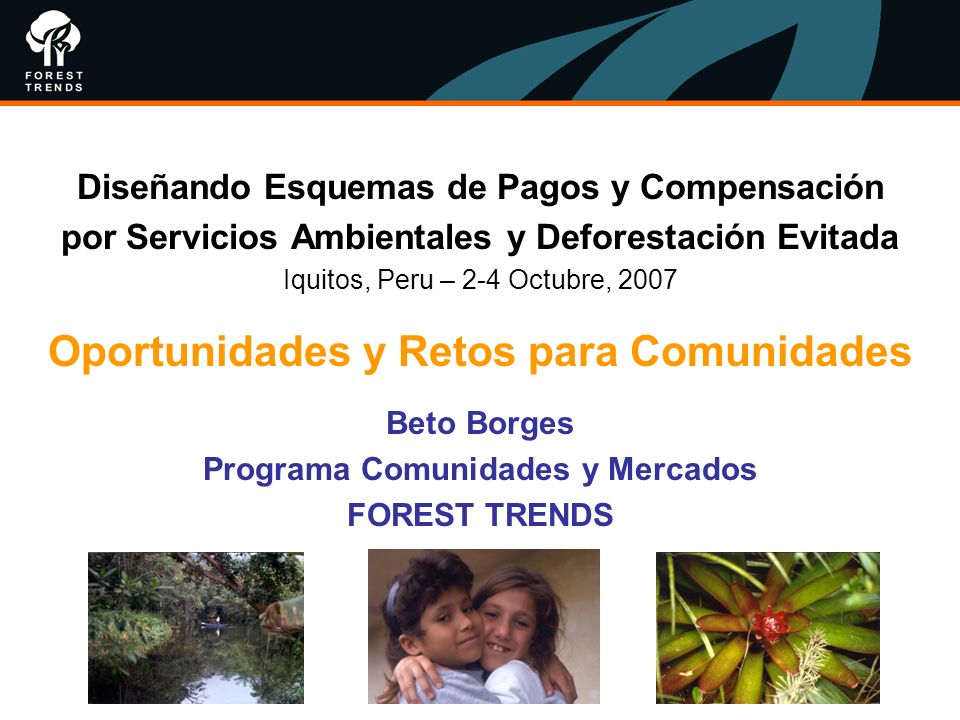 Oportunidades y Retos para Comunidades