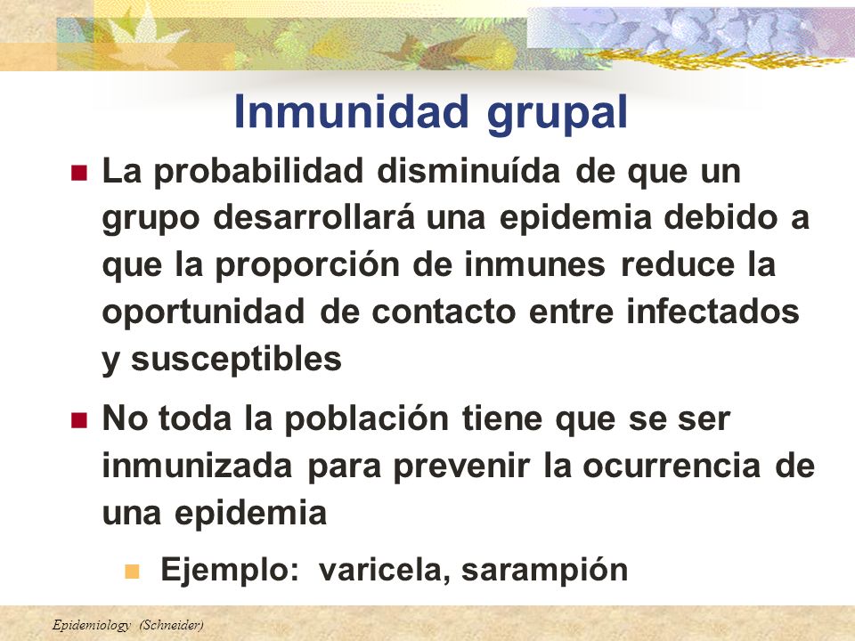 Inmunidad grupal