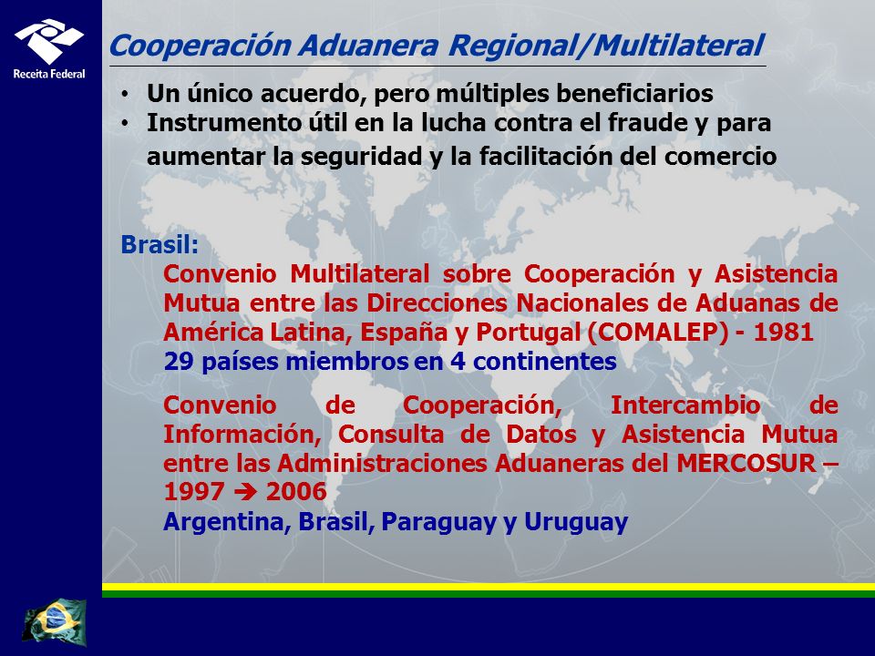 Cooperación Aduanera Regional/Multilateral