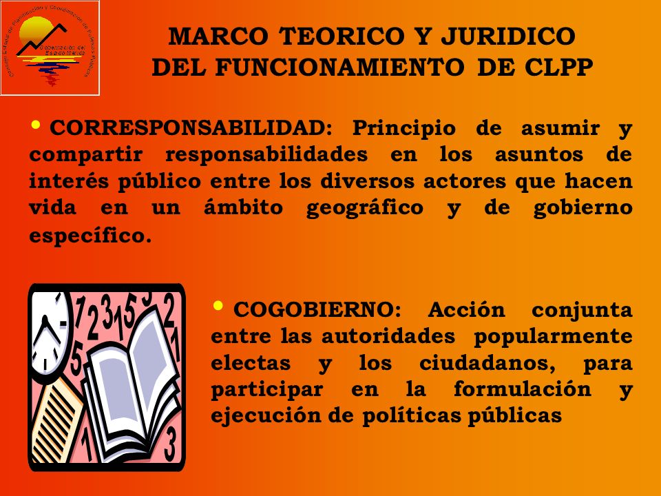 MARCO TEORICO Y JURIDICO DEL FUNCIONAMIENTO DE CLPP