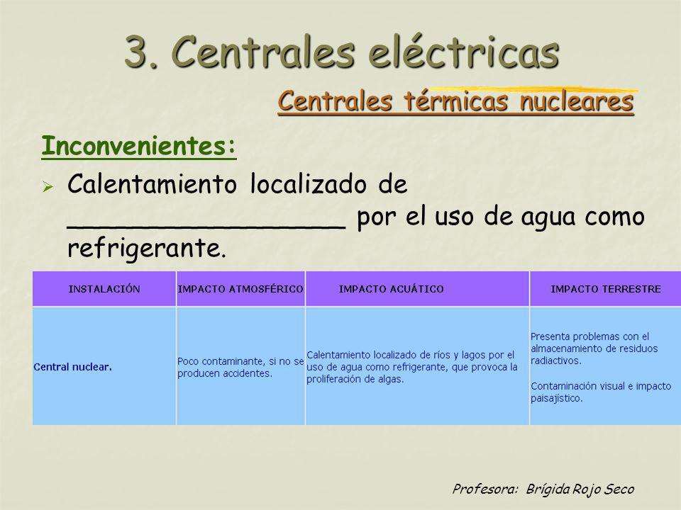 Centrales térmicas nucleares
