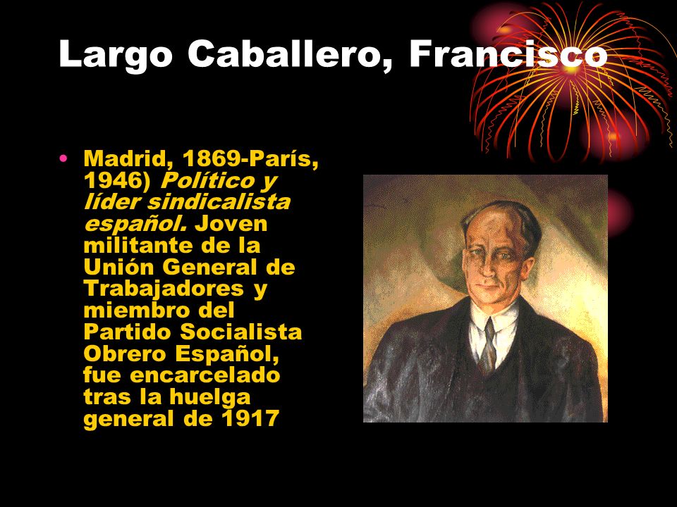 Largo Caballero, Francisco