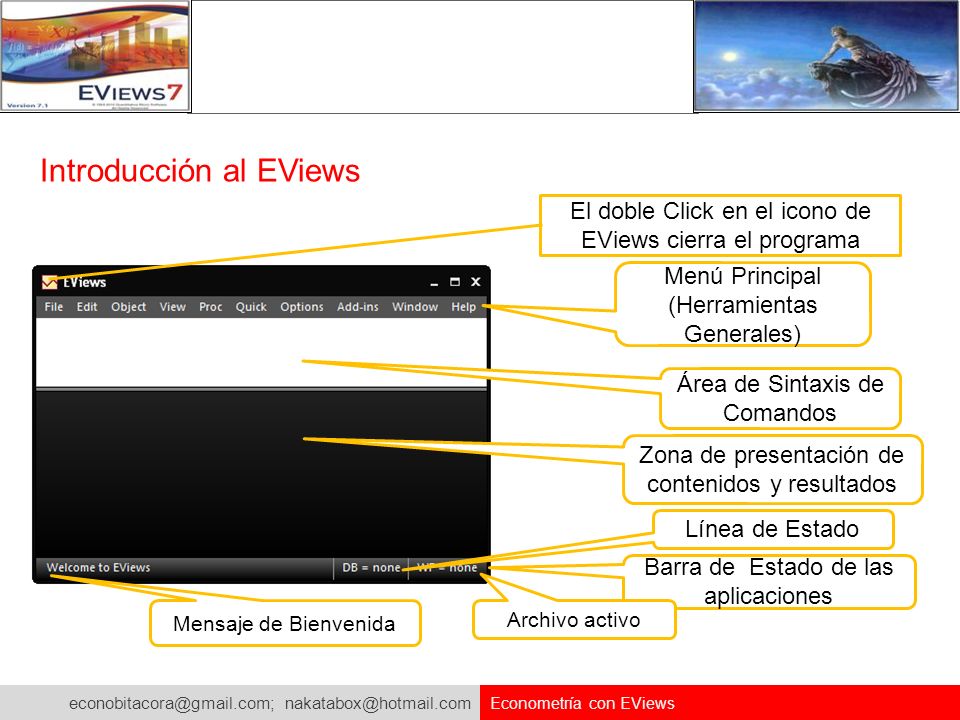 Introducción al EViews