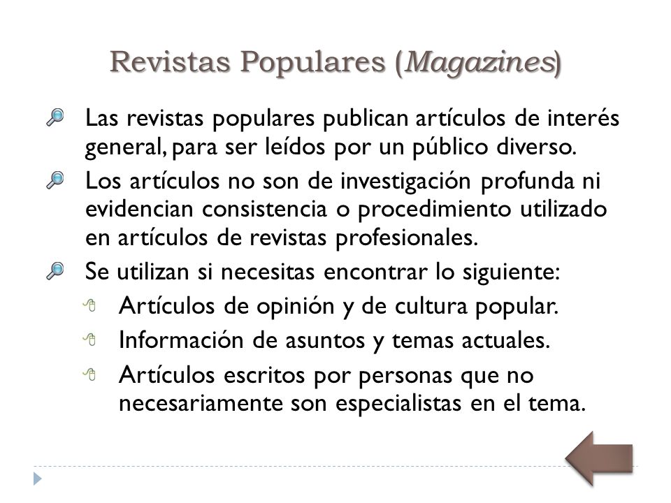 Revistas Populares (Magazines)