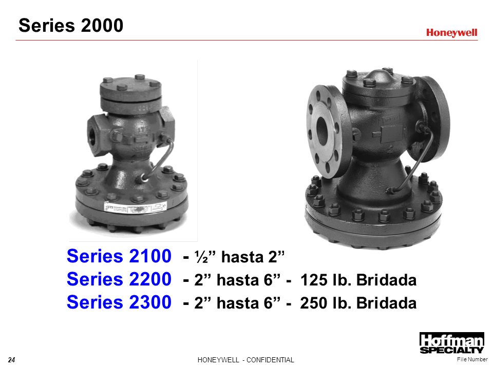 Series 2000 Series ½ hasta 2 - NPT. Series hasta lb.