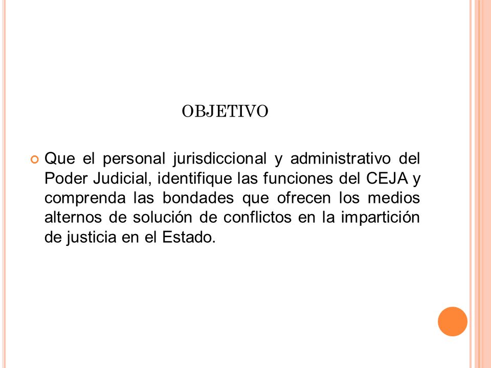 OBJETIVO