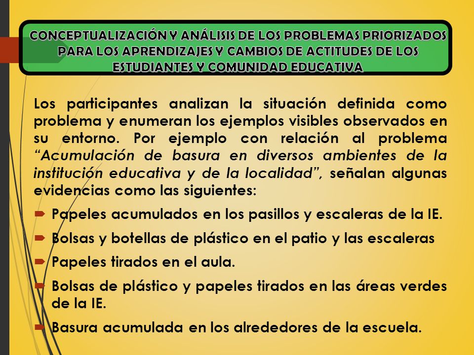 Papeles acumulados en los pasillos y escaleras de la IE.