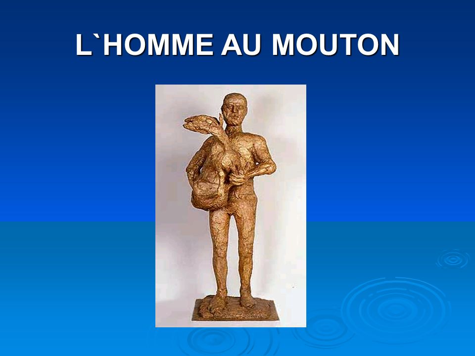 L`HOMME AU MOUTON