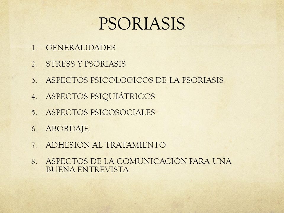 PSORIASIS GENERALIDADES STRESS Y PSORIASIS