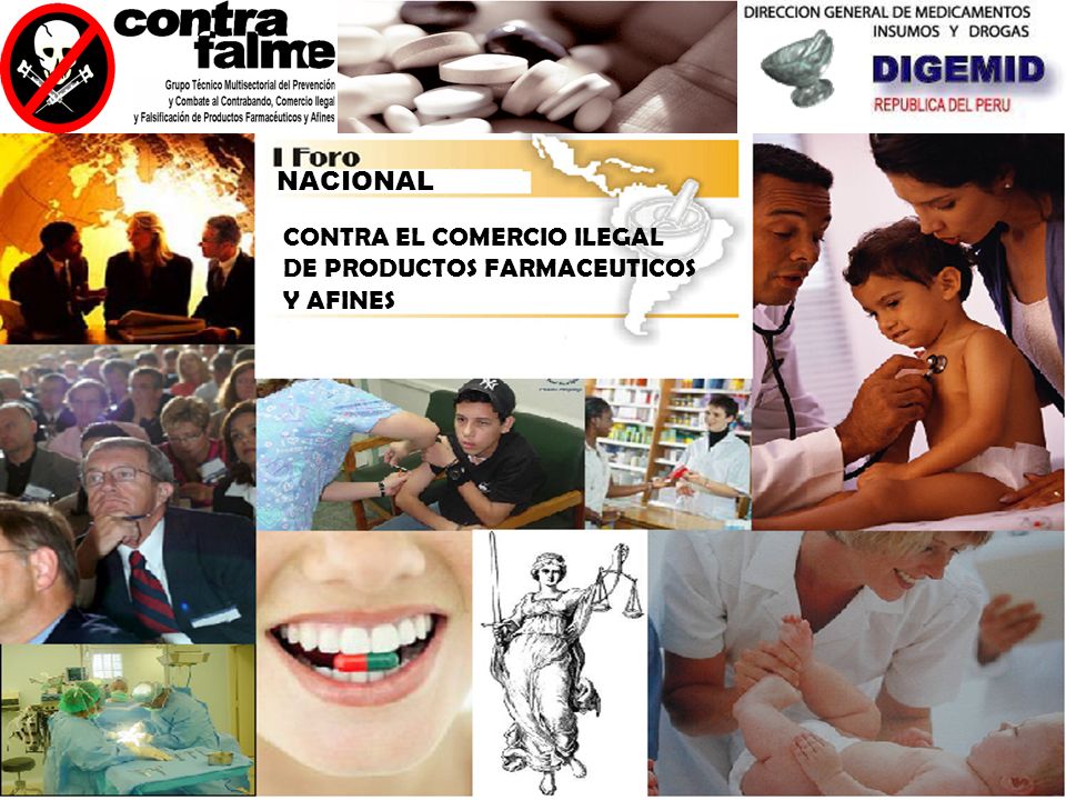 NACIONAL CONTRA EL COMERCIO ILEGAL DE PRODUCTOS FARMACEUTICOS Y AFINES