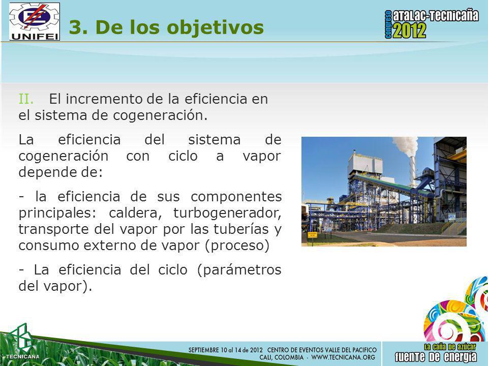 3. De los objetivos II. El incremento de la eficiencia en