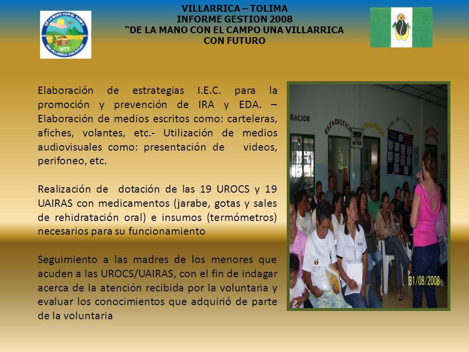 DE LA MANO CON EL CAMPO UNA VILLARRICA CON FUTURO
