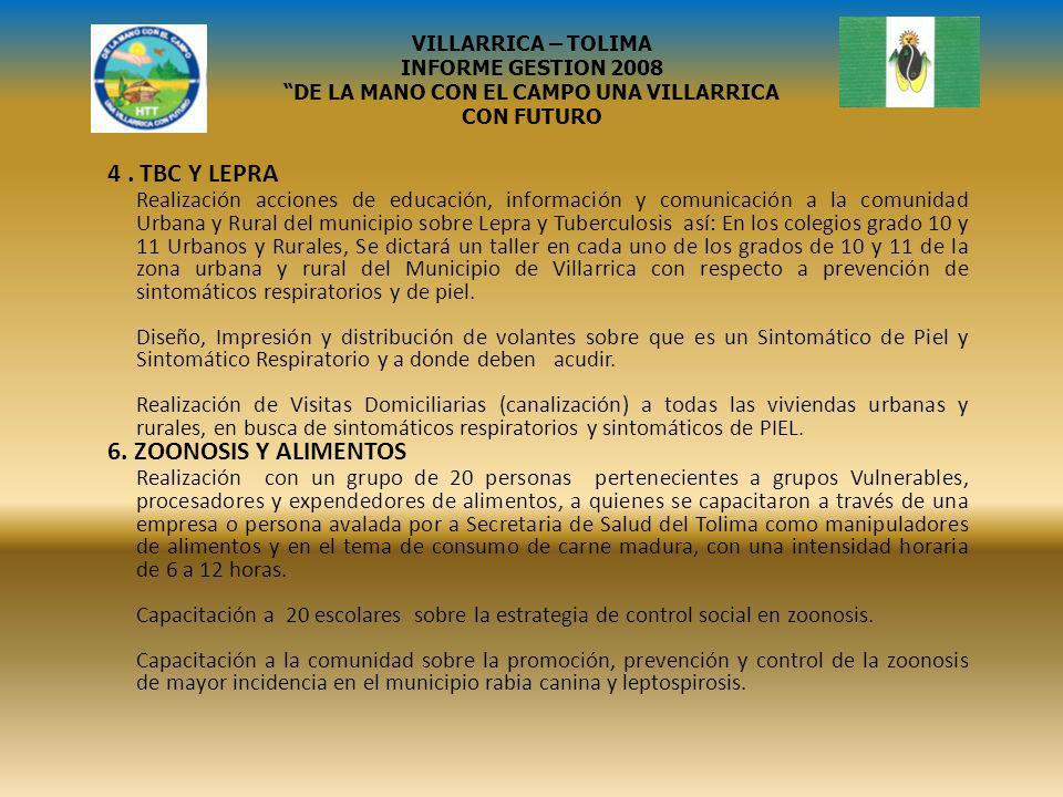 DE LA MANO CON EL CAMPO UNA VILLARRICA CON FUTURO
