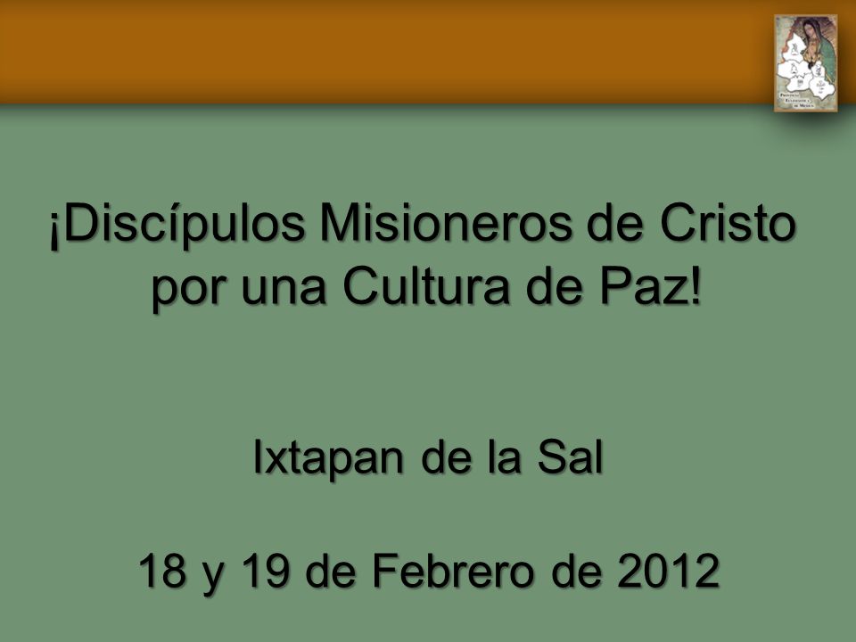 ¡Discípulos Misioneros de Cristo