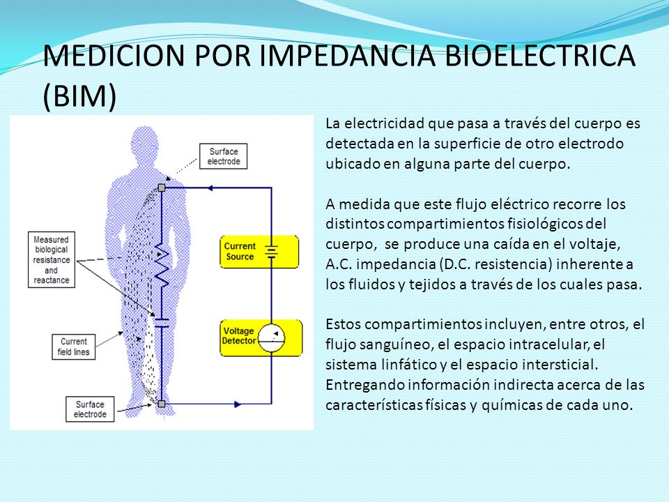 MEDICION POR IMPEDANCIA BIOELECTRICA (BIM)