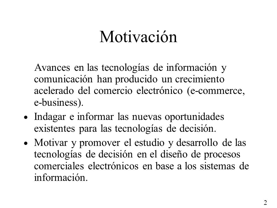 Motivación