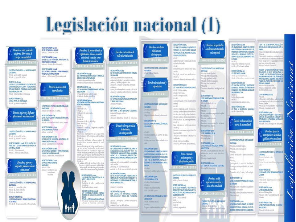 Legislación nacional (1)