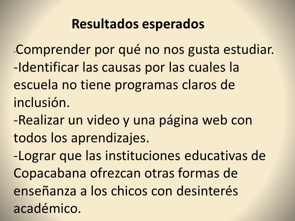 -Realizar un video y una página web con todos los aprendizajes.