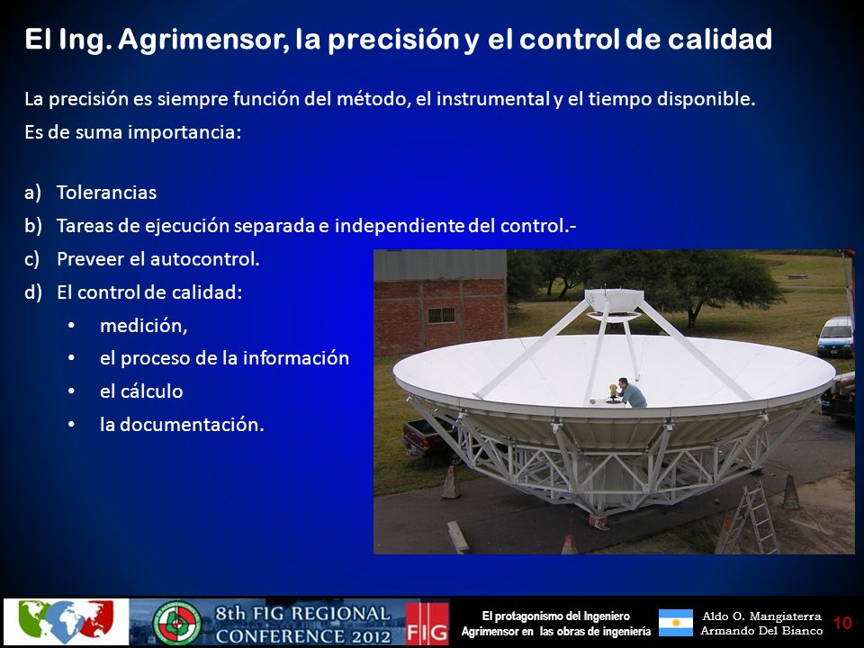 El protagonismo del Ingeniero Agrimensor en las obras de ingeniería
