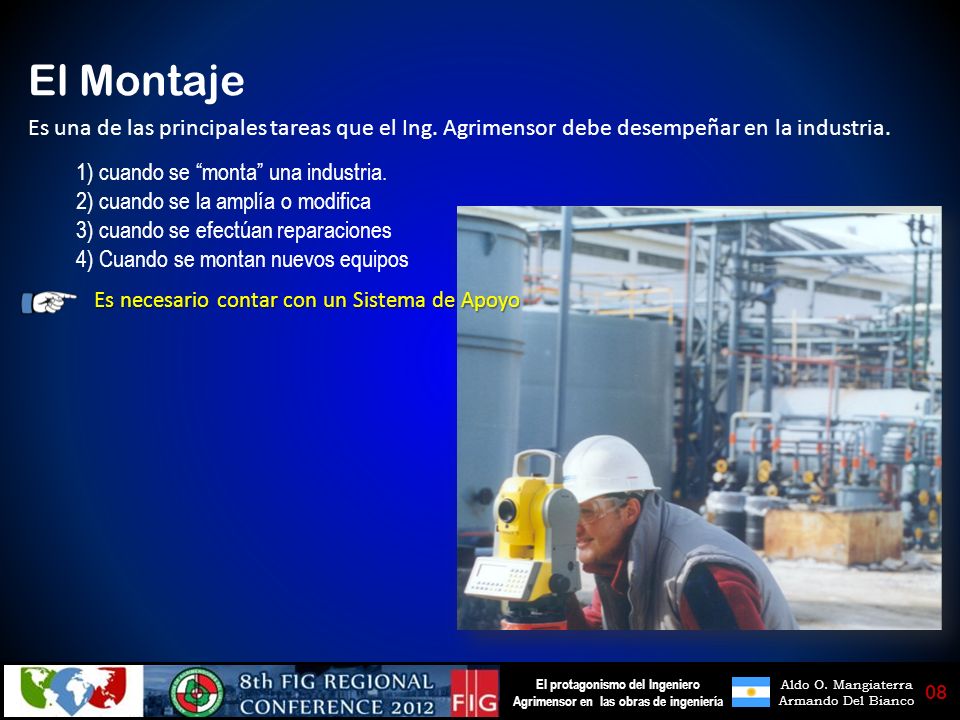 El protagonismo del Ingeniero Agrimensor en las obras de ingeniería